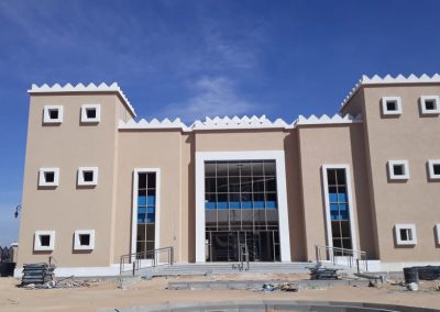مشروع مبنى مركز الخدمات حي الشرفه
